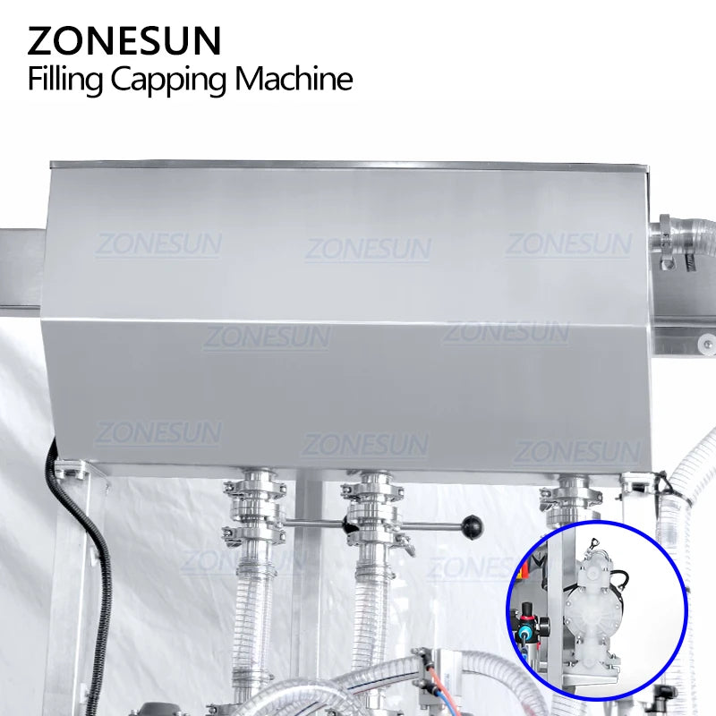 ZONESUN ZS-AFC12 Automatic Rotary Yogurt Juice Drink Paste Liquid Spout Pouch Bag Filling Capping Machine