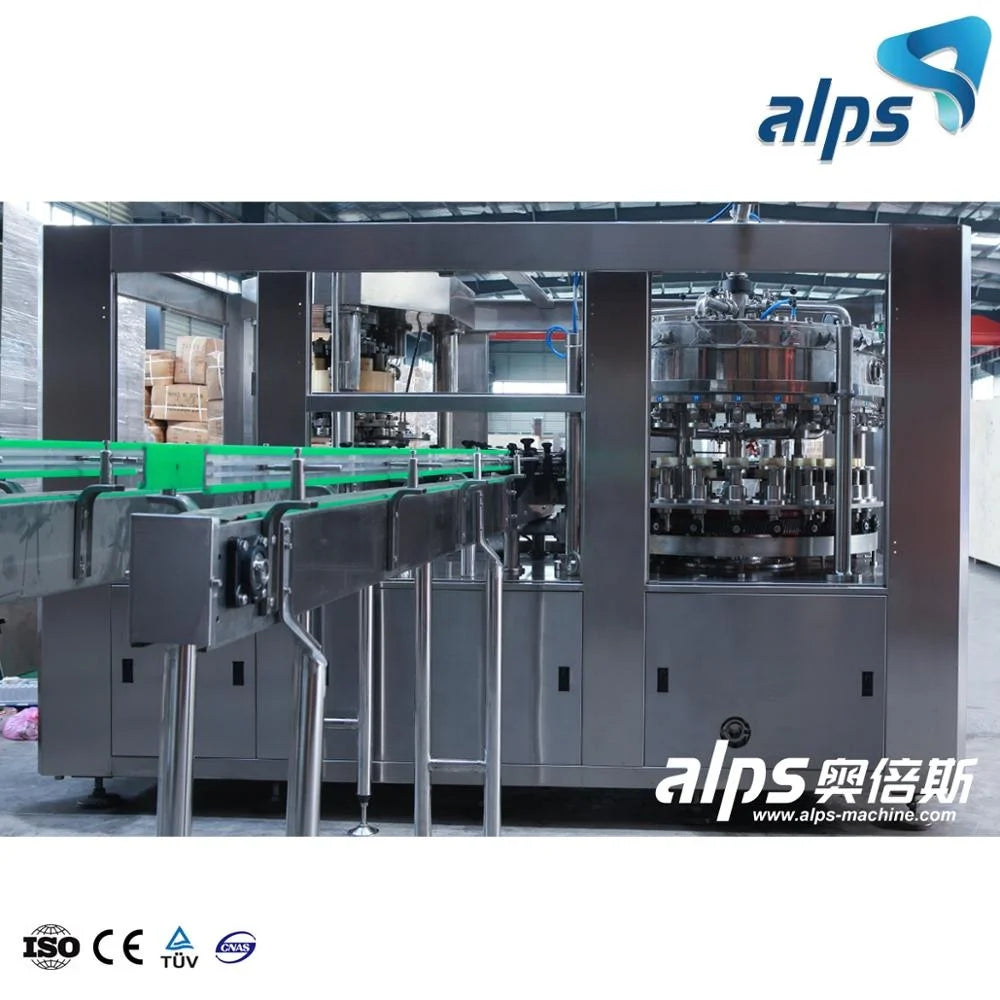 Full Automatic Factory Beverage Carbonated Drink Cans Filling Sealing Packing Machine Production Line Fruit Juice Machine