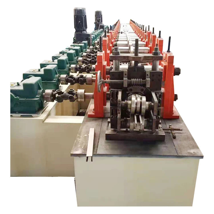 Photovoltaic Support Purlin Roll Forming Machine Solar Supporting Bracket Production Line