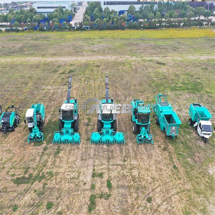 single row tractor drive pto corn silage chopper harvester combine maize harvester