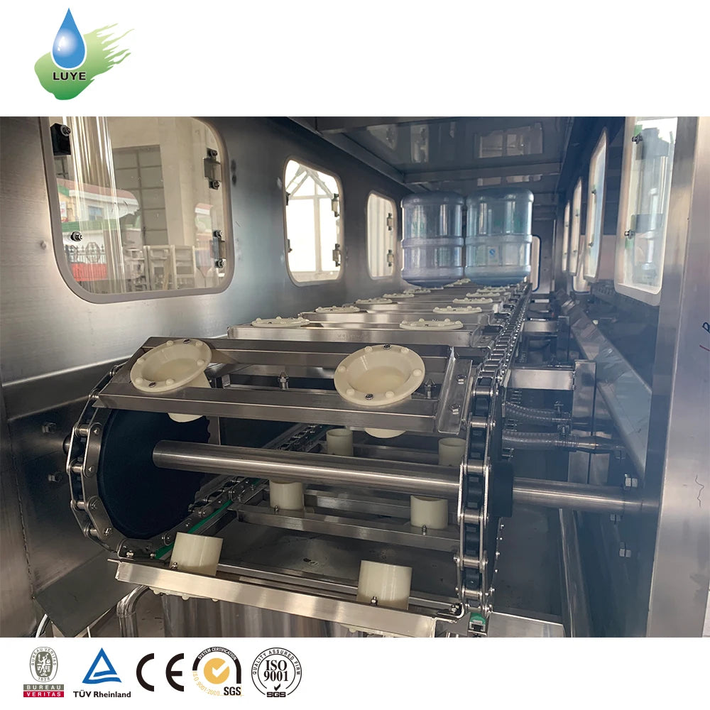 Hot Sale 5 gallon Barrel Bottle Pallet Palletizer Machine Water Packing Line Automatic Stacker Palletizer Robot