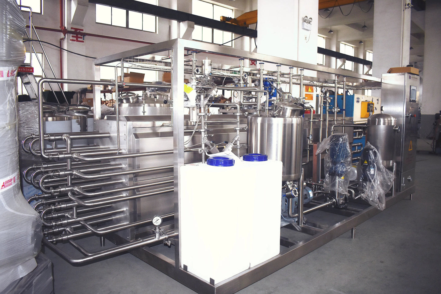 Hot Sale 1000-20000l Fully Automatic Aseptic Tubular Uht Sterilizer
