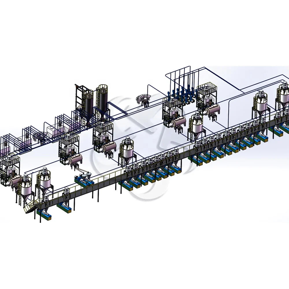Horizontal Plastic Pvc High Speed Blender Mixer Hot And Cold Compound Mixer Machine For WPC Flooring