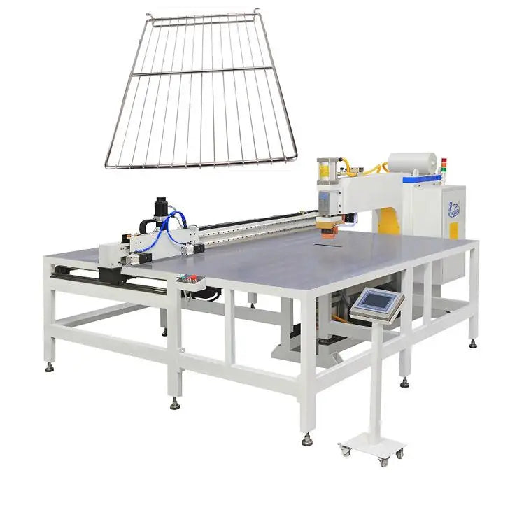 Hwashi Multi-point Spot Welded Mesh Full Automatic Wire Mesh Welding Machine, wire shelves/rack making machine