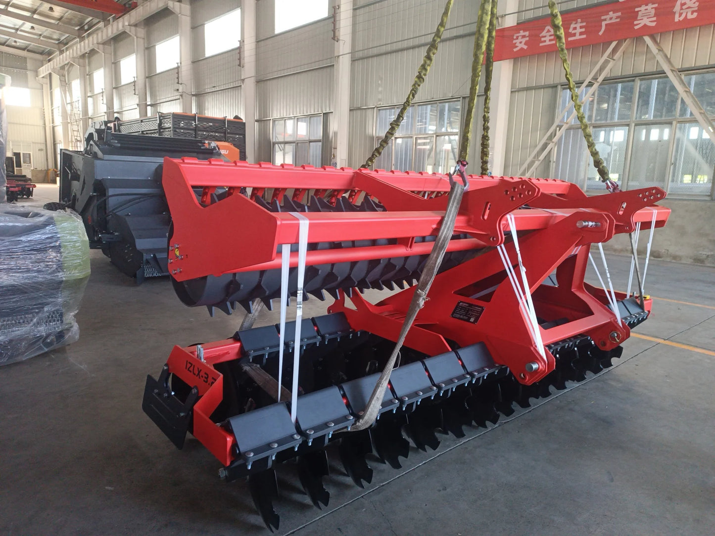 middle duty 1ZLX-2.7 3.2 meter disc harrow power Combination Tillage land breaking leveling machine tillage tiller machine