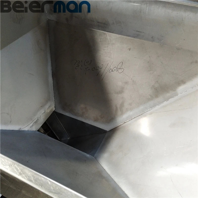 800/1600L Stainless Steel Vertical Blender Plastic Material Granules Mixer Machine Plastic Hot And Cooling Mixer