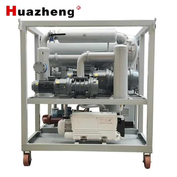 300L/Min Double Stage Multi Functions Vacuum Transformer Oil Purification Machine Insulating Oil Dehydration Plant