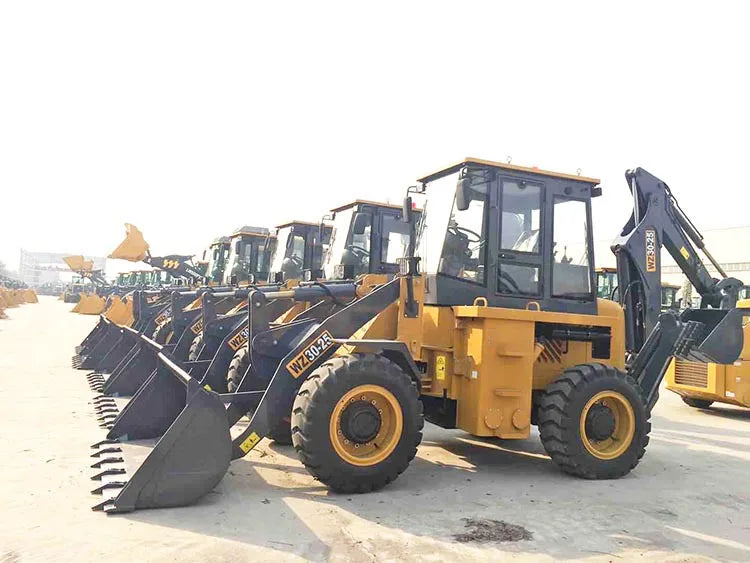 WZ30-25 backhoe loader tractor with loader and backhoe
