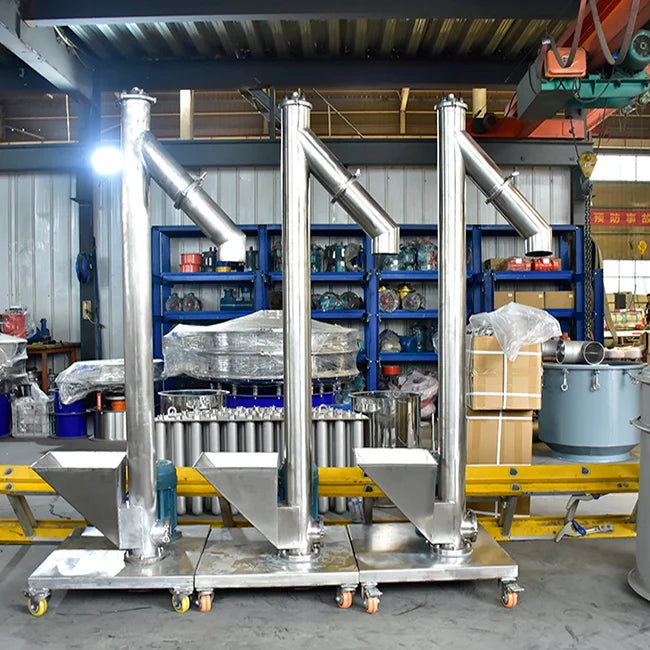 U screw conveyor cement coal ash shaftless screw conveyor
