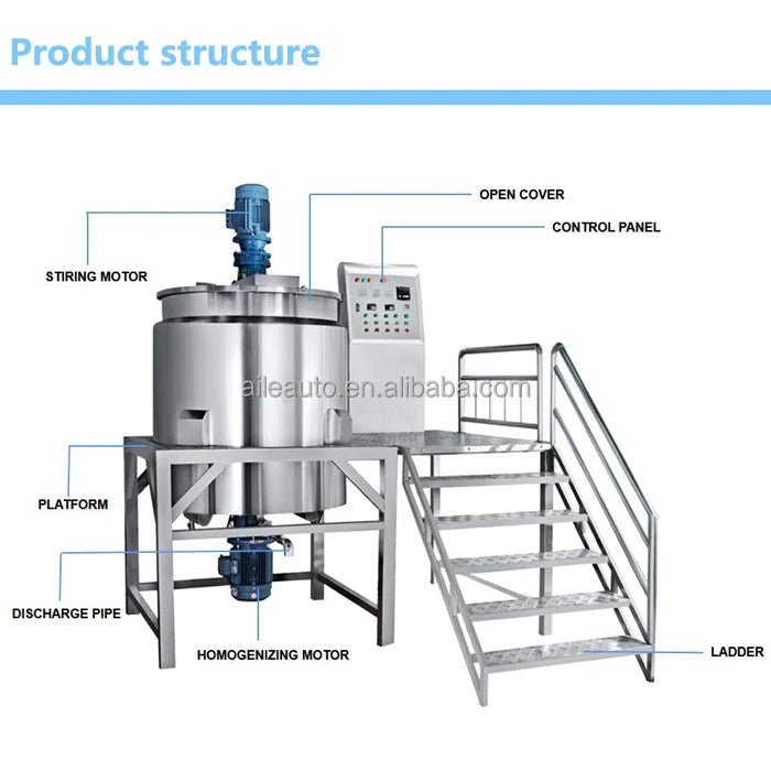 High-efficiency stirring liquid washing pot stirring cream emulsion agent cosmetic material stirring