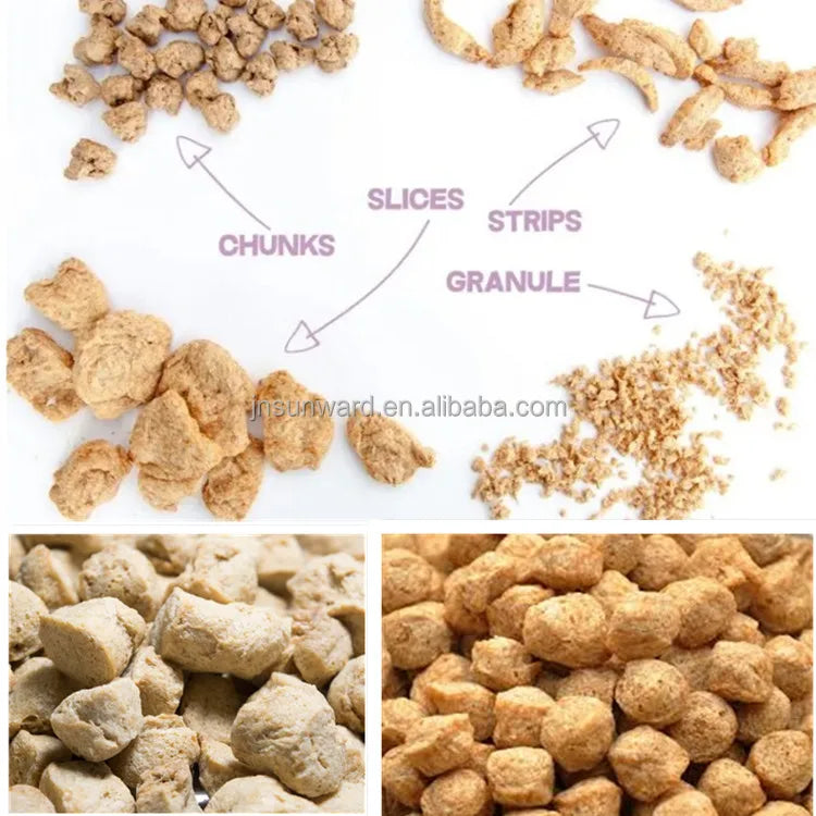 Artificial soya extruder machine vegan meat wet soya meat manufacturing plant soybean protein machines