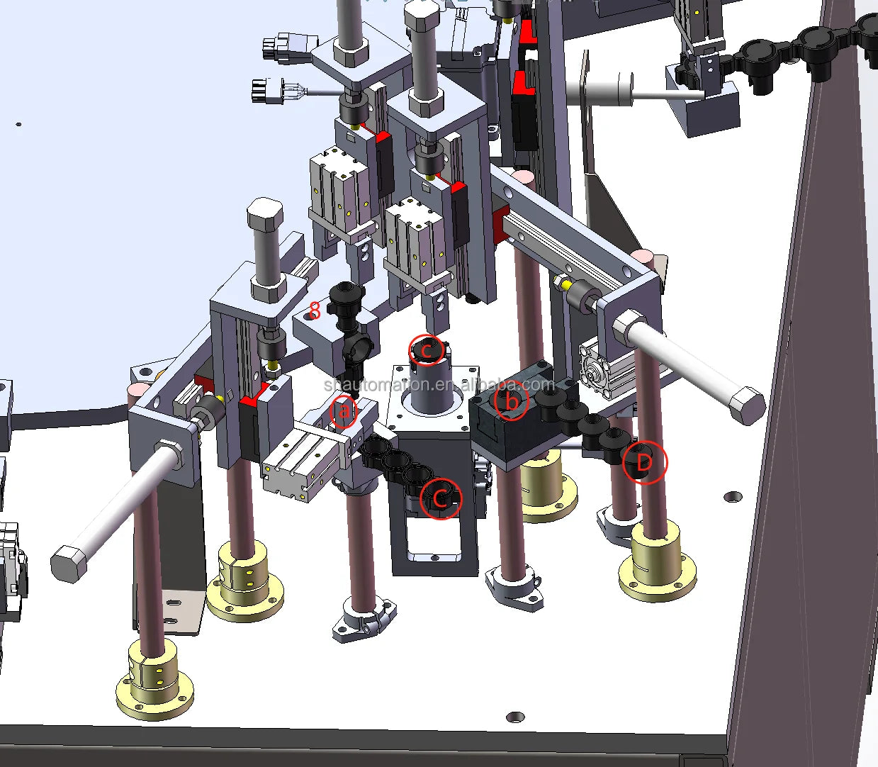 Chinese Professional Design OEM Ball Valve Assembly Machine Production Line Assembly Equipment