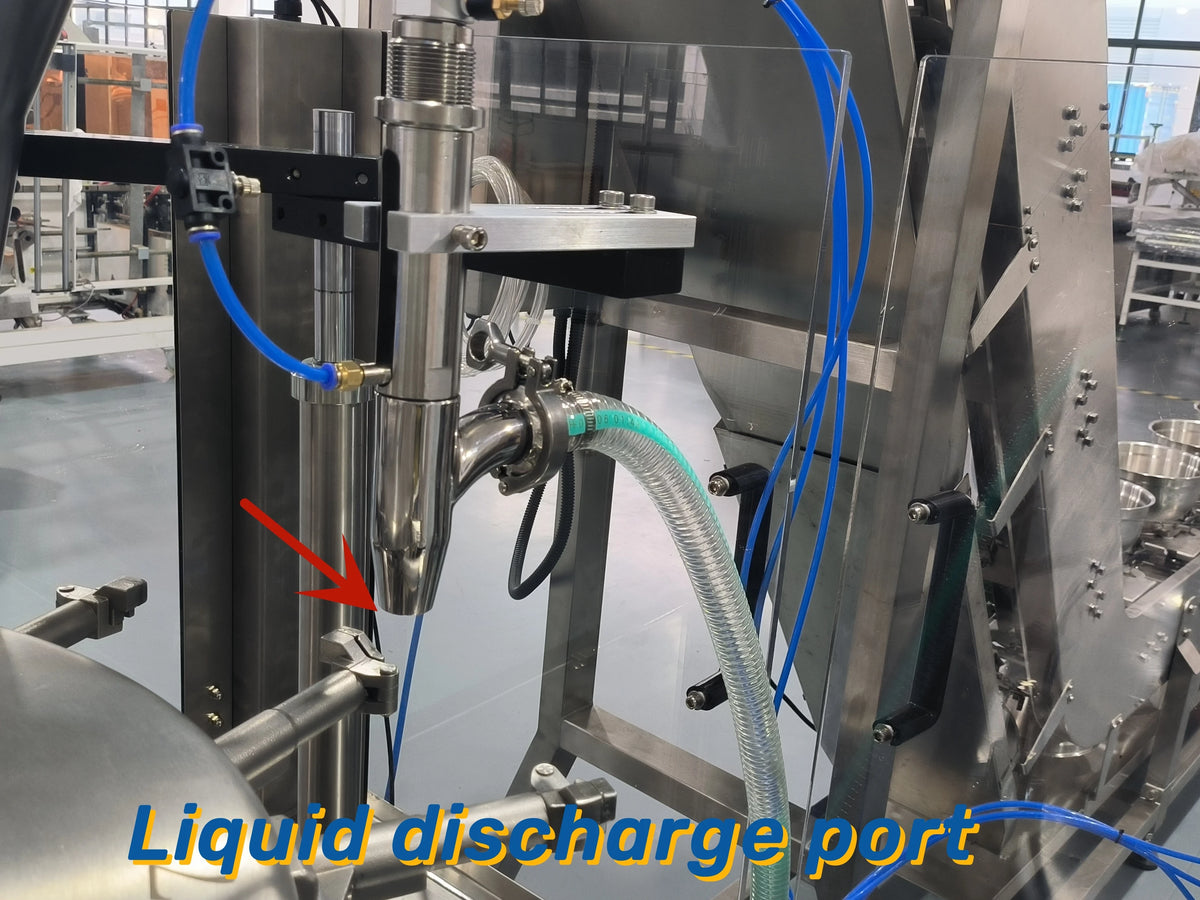 Bowl Conveyor Feeding Ready-To-Eat Food Chicken Soup Doypack Automatic Rotating Retort Bag Packaging Machine