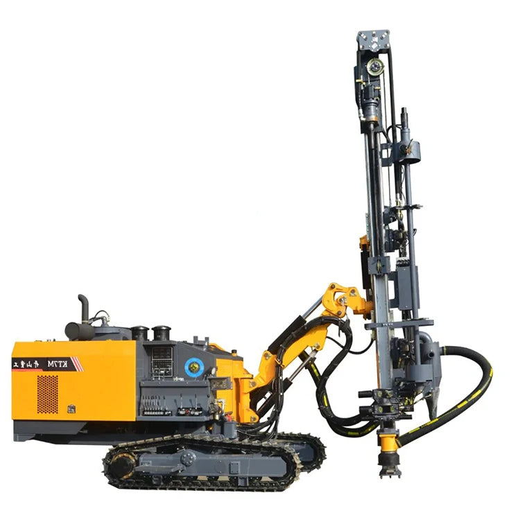 Hot selling Integrated Surface KT7D mining equipment built-in air compressor mining blasting drilling rig machine for sale