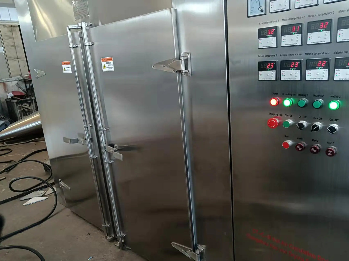 Hot Sale 300kg smoked fish meat dryer machines/industrial oven vacuum drying oven