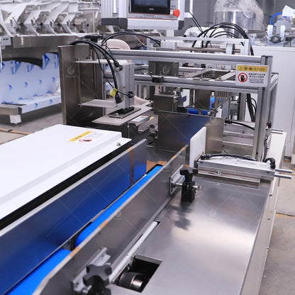 Fully Automatic V Fold Facial Tissue Manufacturing Machine Makeup Remover Soft Cotton Tissue Dry Wipes Making Packing Equipment