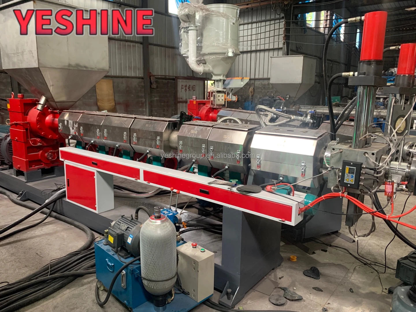 YESHINE Fully automatic High Accuracy Luggages Suitcase ABS PC Sheet Extruder Making Machine