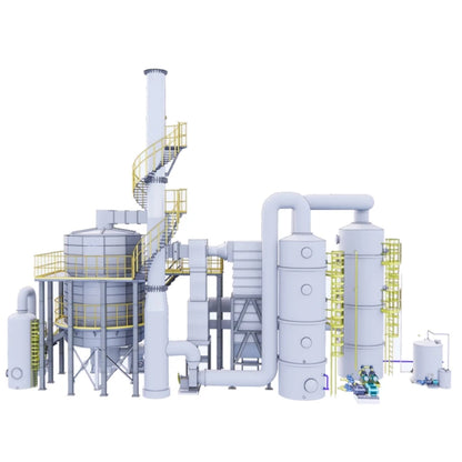 Air Pollution Control VOCs Exhaust Gas Treatment RTO Regenerative Thermal Oxidizer For Coating Chemical Printing Petrochemical