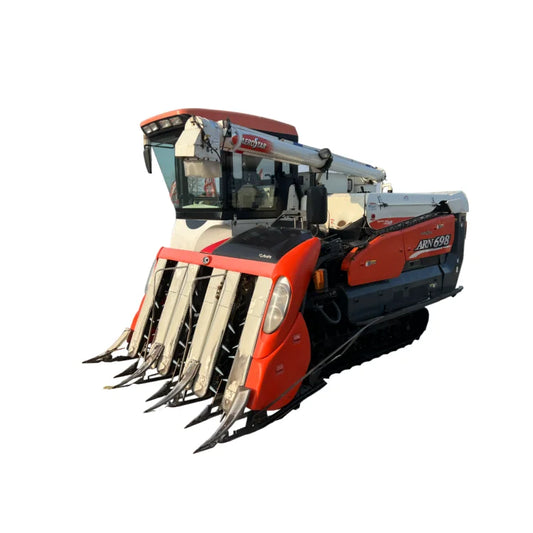 Kubota harvester machine arn698 er587 used combine harvester