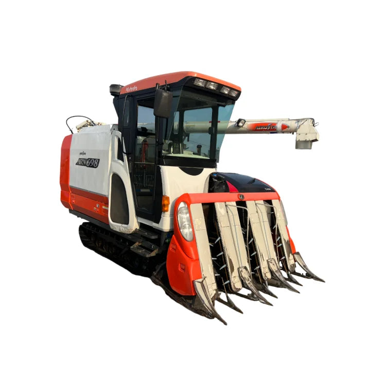 Kubota harvester machine arn698 er587 used combine harvester