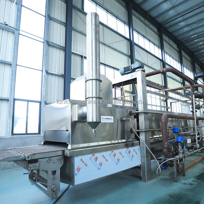 Factory Supply Electric/Gas/Diesel Tunnel Oven Industrial Oven Baking Oven linear oven For Pork Roast Machine