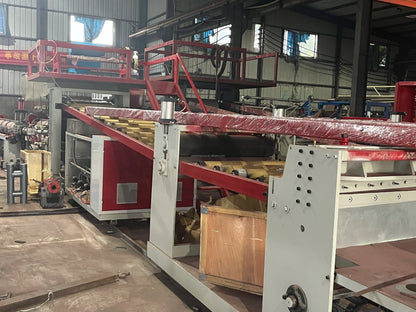 YESHINE Fully automatic High Accuracy Luggages Suitcase ABS PC Sheet Extruder Making Machine