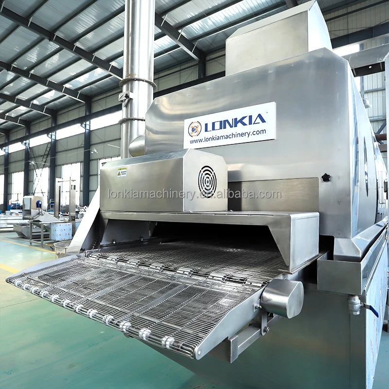 Factory Supply Electric/Gas/Diesel Tunnel Oven Industrial Oven Baking Oven linear oven For Pork Roast Machine
