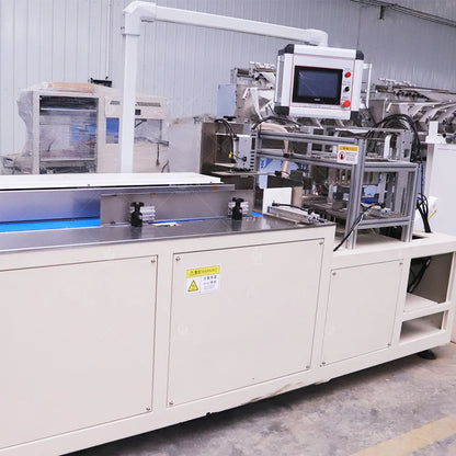 Fully Automatic V Fold Facial Tissue Manufacturing Machine Makeup Remover Soft Cotton Tissue Dry Wipes Making Packing Equipment