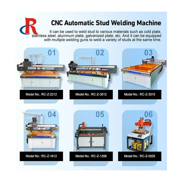 Automatic CNC Studs Bolts Welding Machine Auto Stud Welder With Multi Head