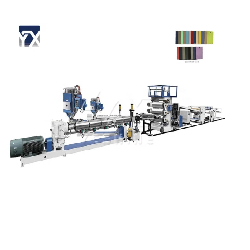 YESHINE Fully automatic High Accuracy Luggages Suitcase ABS PC Sheet Extruder Making Machine