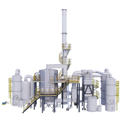 Air Pollution Control VOCs Exhaust Gas Treatment RTO Regenerative Thermal Oxidizer For Coating Chemical Printing Petrochemical