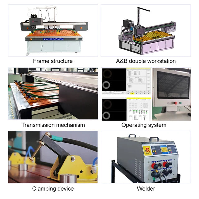 Automatic CNC Studs Bolts Welding Machine Auto Stud Welder With Multi Head