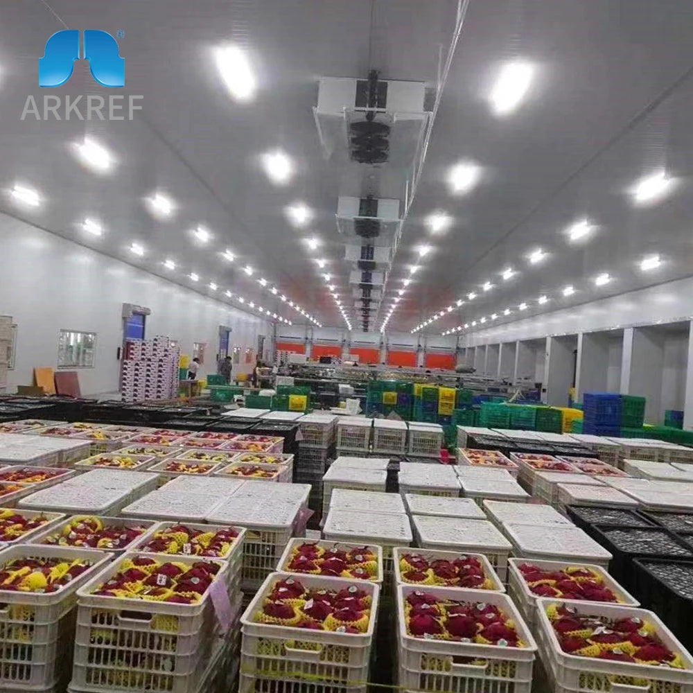 Energy Saving Refrigeration Fresh Potato Apple Fruit Vegetable Prefabricated Cold Storage Cold Room Warehouse Price