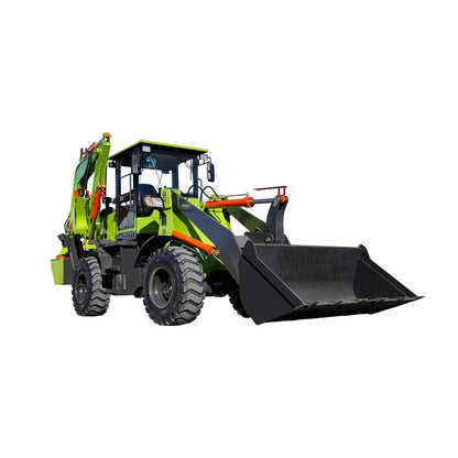 Free Shipping Bucket Loader Small Garden Tractor Hot Selling 4 Wheel Drive New Backhoe Loader Euro 5 Engine
