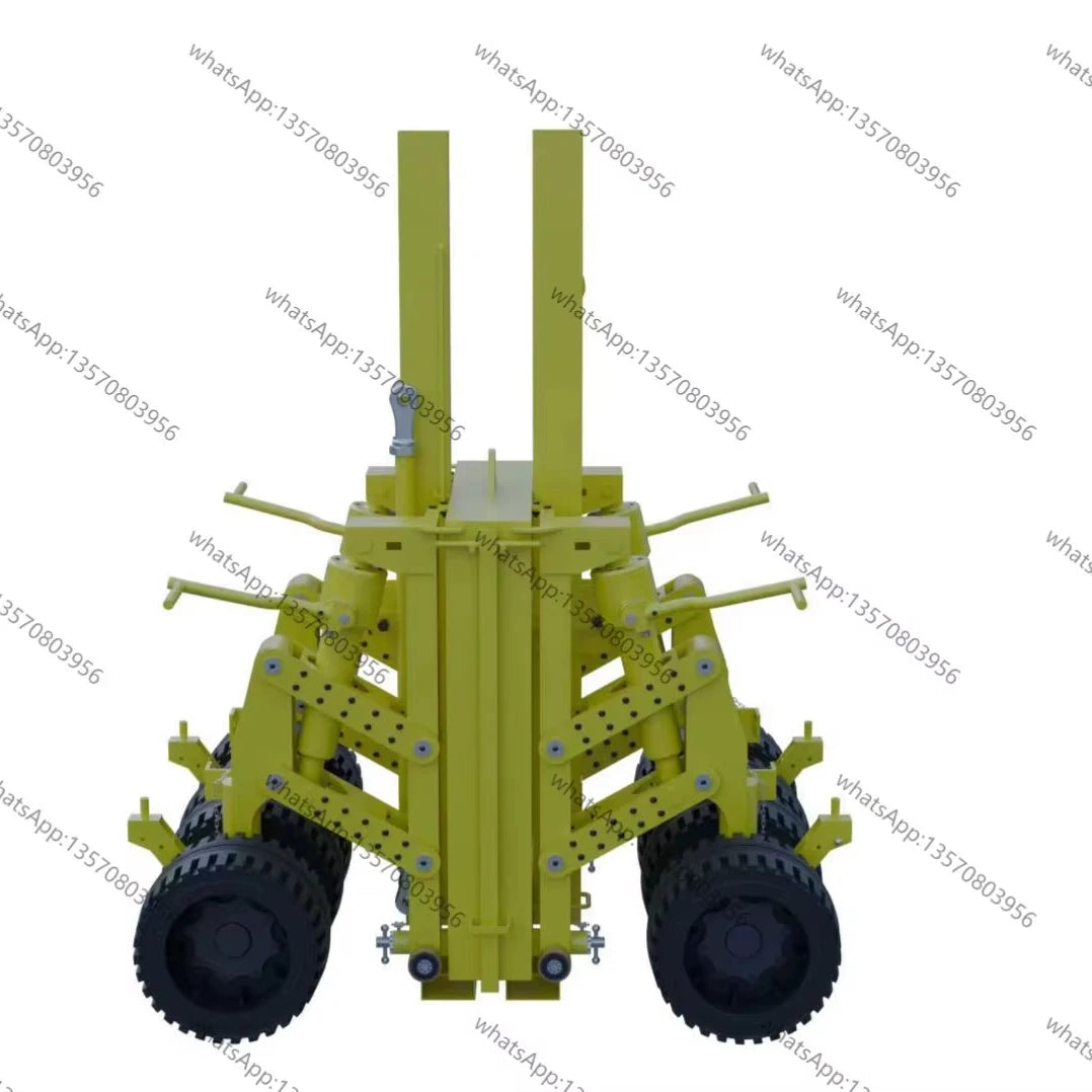 30 Tons for 4pcs Rubber Lifting Caster Container Caster Super Heavy Duty Caster, Car Jack, Container Lifting & Transport System