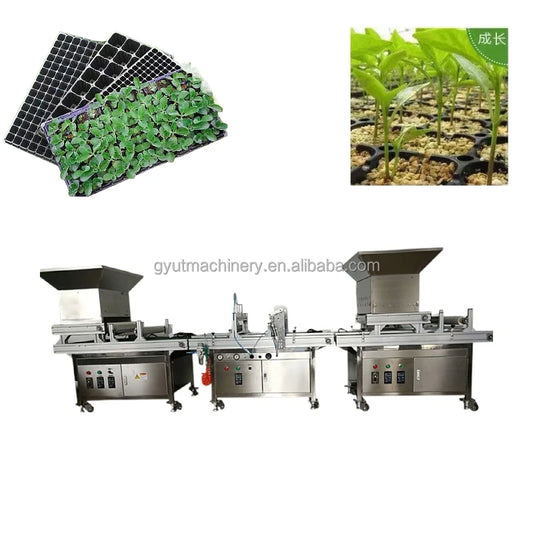 Vegetable seed planting machine with discount price, Cabbage seed planter seed sower,  Nursery Sowing Machine