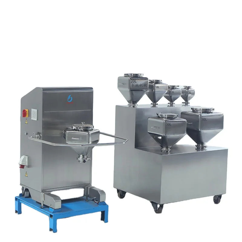 High-efficiency Automatic Lab Powder Mixer Bin Mixing Machine The Hopper Mixer 100L