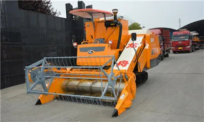 Full feeding grain rice combine harvester rice harvester 4LZ-2.5 harvester