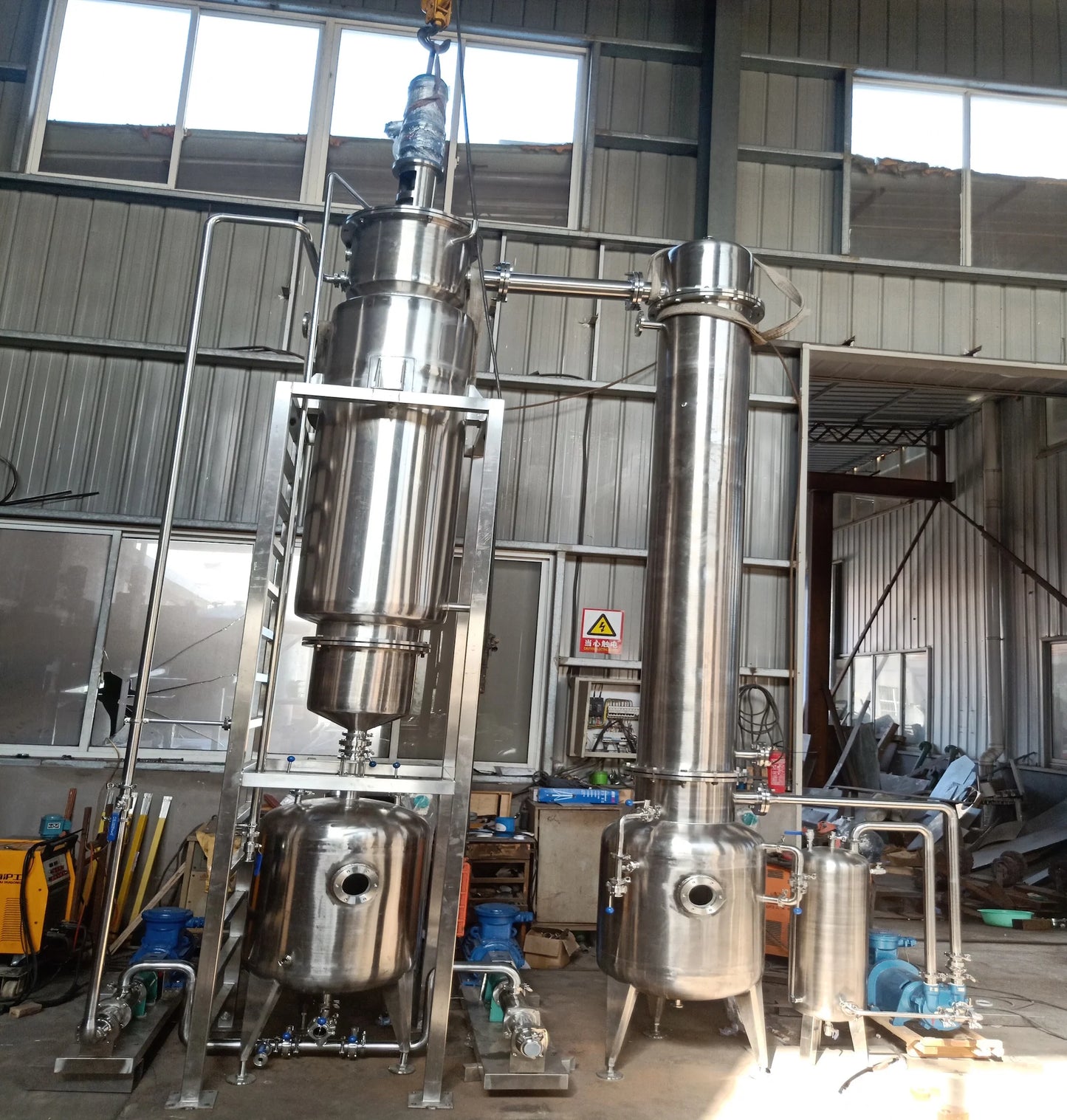 TFE high efficient Scraper Evaporator