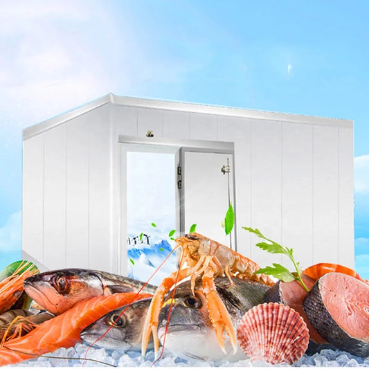 China Manufacture Walk Cold Fish Storage Freezer -60 Degree Cold Room Refrigerator Unit For Ship