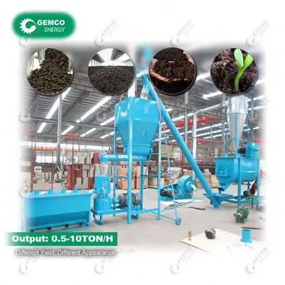 Quality-Driven Complete Dung Organic Poultry Manure Fertilizer Pellet Machine for Making Compost Pellet Pig,Horse,Animal Manure