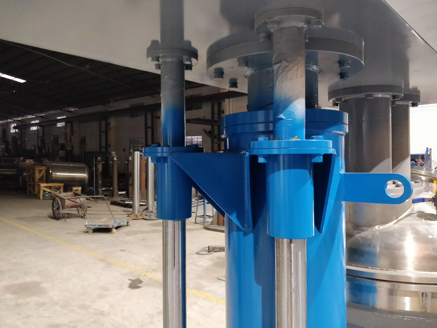 TGM Machine High viscosity double shaft butterfly blenders mixer for ink, putty, adhesive and paint