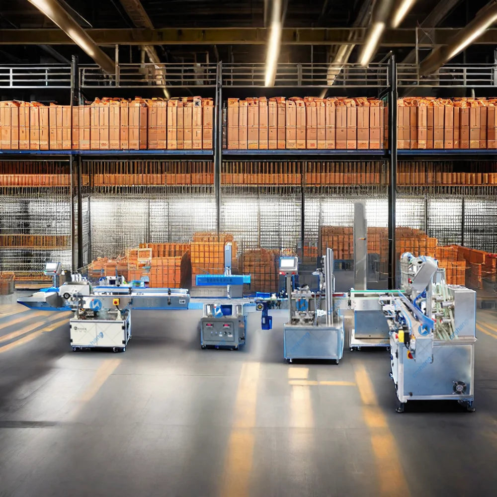 Automatic Bottling Production Line for Beverages and Juice for Vodka Wine round Can Liquid Filling Packaging