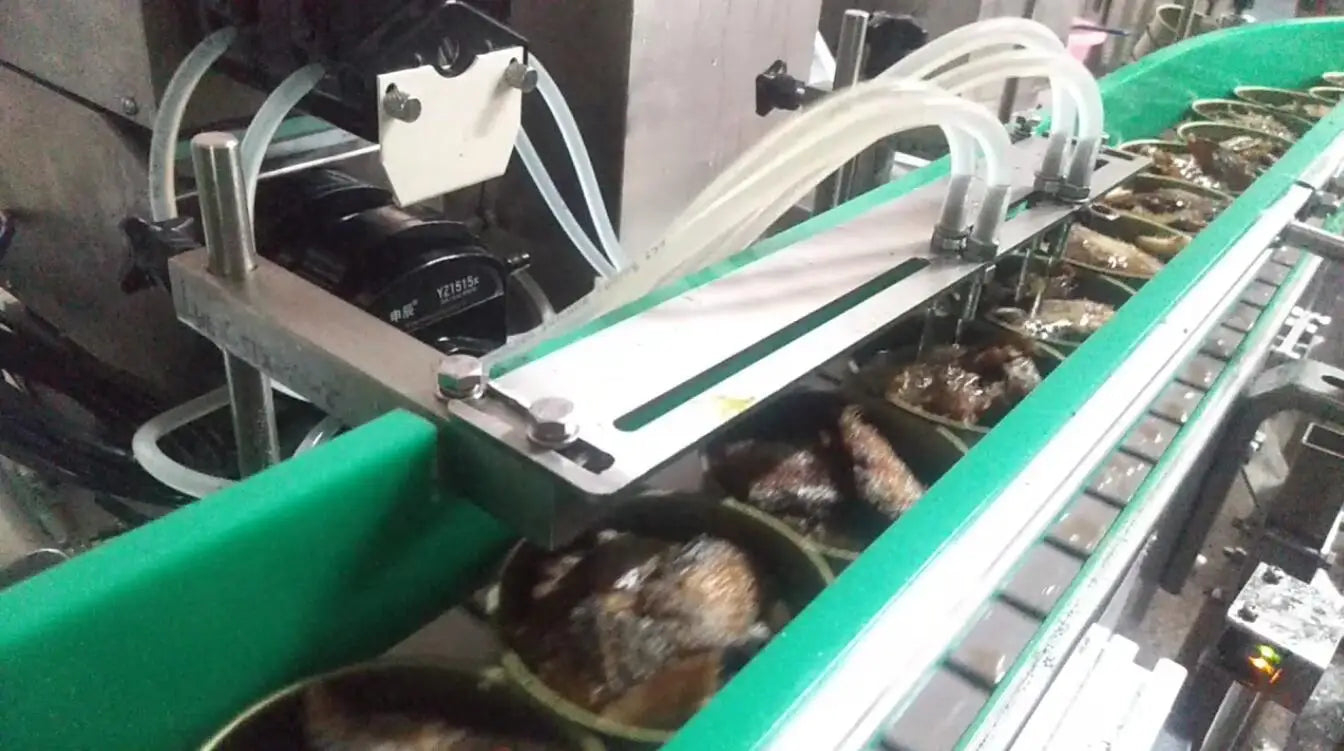 Canned Fish Production Line tuna production line automatic tuna process machine
