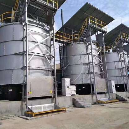 Large Capacity Fully Automatic Organic Fertilizer Cow Dung Fermentation Pot for Sale Supplier