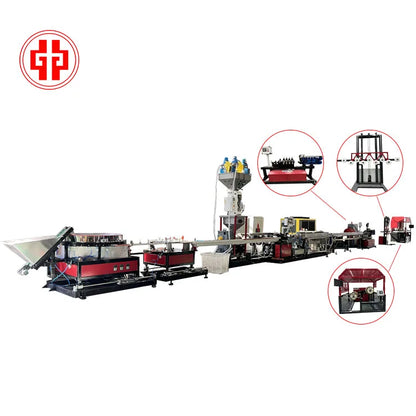 2024 Double layer composite patch drip irrigation tape production machine