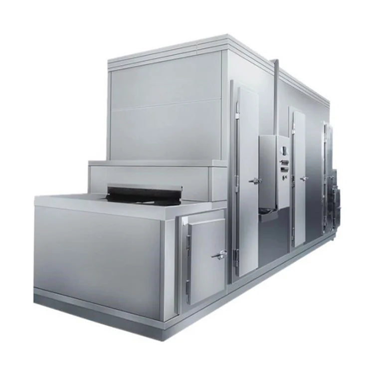 IQF machine industrial Quick belt tunnel freezer with 150 kg capacity for fruits and vegetables freezing process