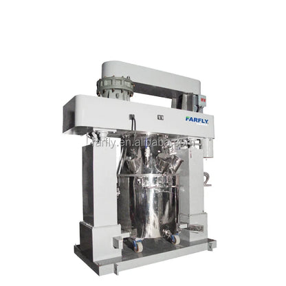 High viscosity two shaft hot melt adhesive planetary mixer with heater