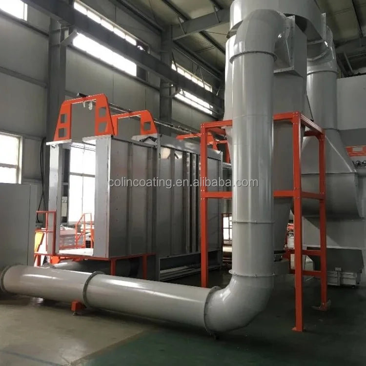 Powder Coating Equipment Spray Paint Booth Cabin system for powder recovery