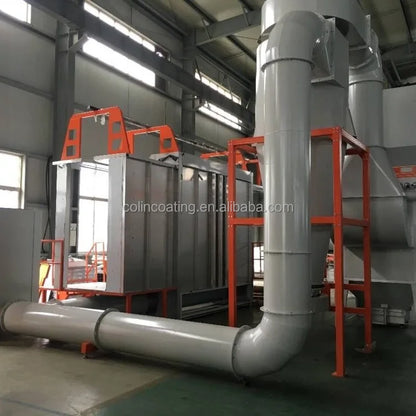 Powder Coating Equipment Spray Paint Booth Cabin system for powder recovery